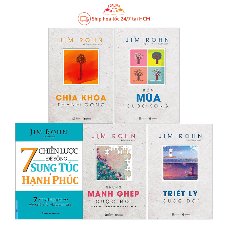 Sách - Bộ Jim Rohn (Trọn Bộ 5 Cuốn)
