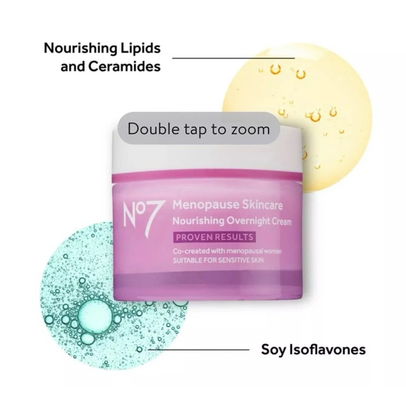 Kem Dưỡng Da Menopause Skincare NO7 Ban Đêm 50ml