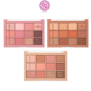Bảng phấn mắt 12 ô odbo multi look eye palette od2012