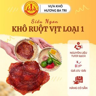 Khô Ruột Vịt Loại 1 Hương Ba Tri 250g, Khô ruột vịt loại ngon, hàng chất lượng - RV01 Vựa Khô Ba Tri