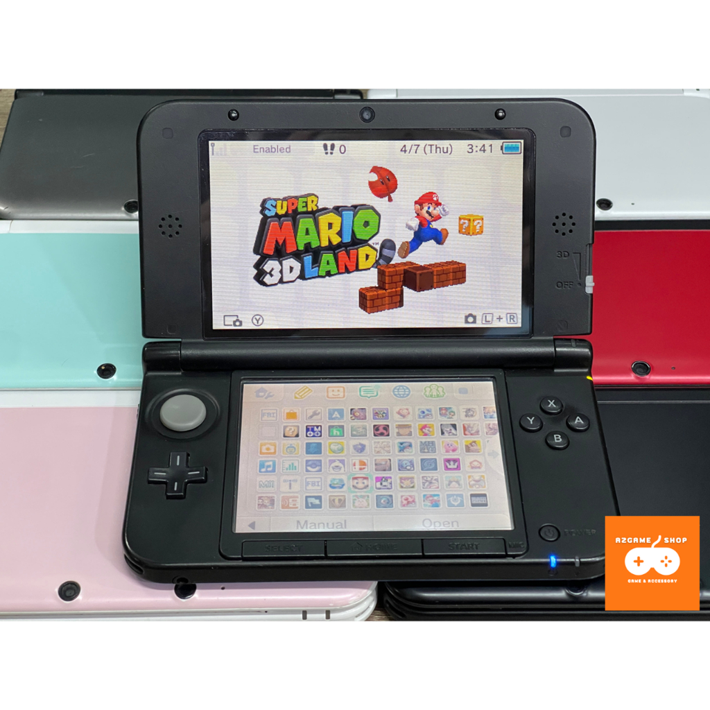 Máy Chơi Game Nintendo 3DS LL (Kho Game Hơn 5000 Các Hệ 3DS/NDS/GBA/GBC/NES/SNES) Đầy Đủ Phụ Kiện