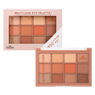 Bảng Phấn Mắt 12 Ô Odbo Multi Look Eye Palette