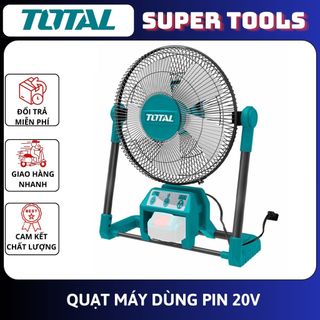Total quạt máy dùng pin 20v tfali2001