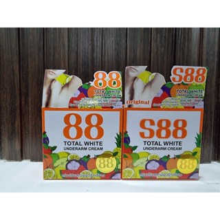 (CÓ CHE TÊN KEM NÁCH S88) Kem trắng nách 88 Total White Giảm Thâm Nách, Bikini 35gram Thái Lan (Chính Hãng)