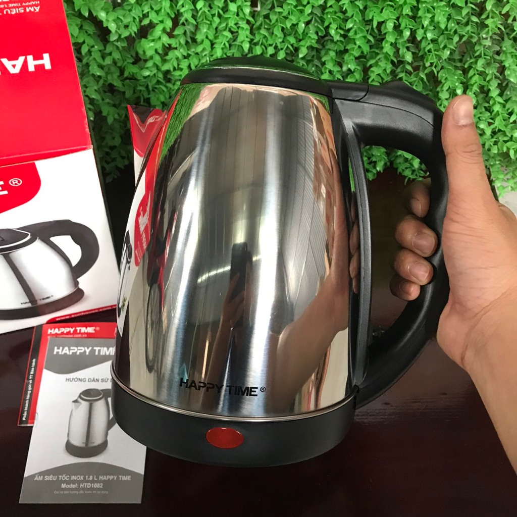 Ấm siêu tốc 1.8L HAPPY TIME HTD1081, (HTD1082)