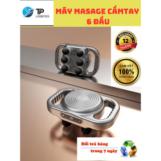 Máy massage 6 đầu 9 chế độ, Máy massage giảm mỡ toàn thân 6 đầu, mát xa cơ cho người tập GYM