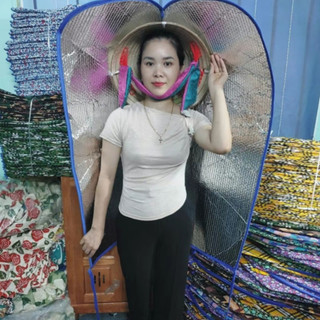 Phủ bọc nón cách nhiệt chống nóng che mưa dài đến lưng 🔥sản phẩm không bao gồm nón lá