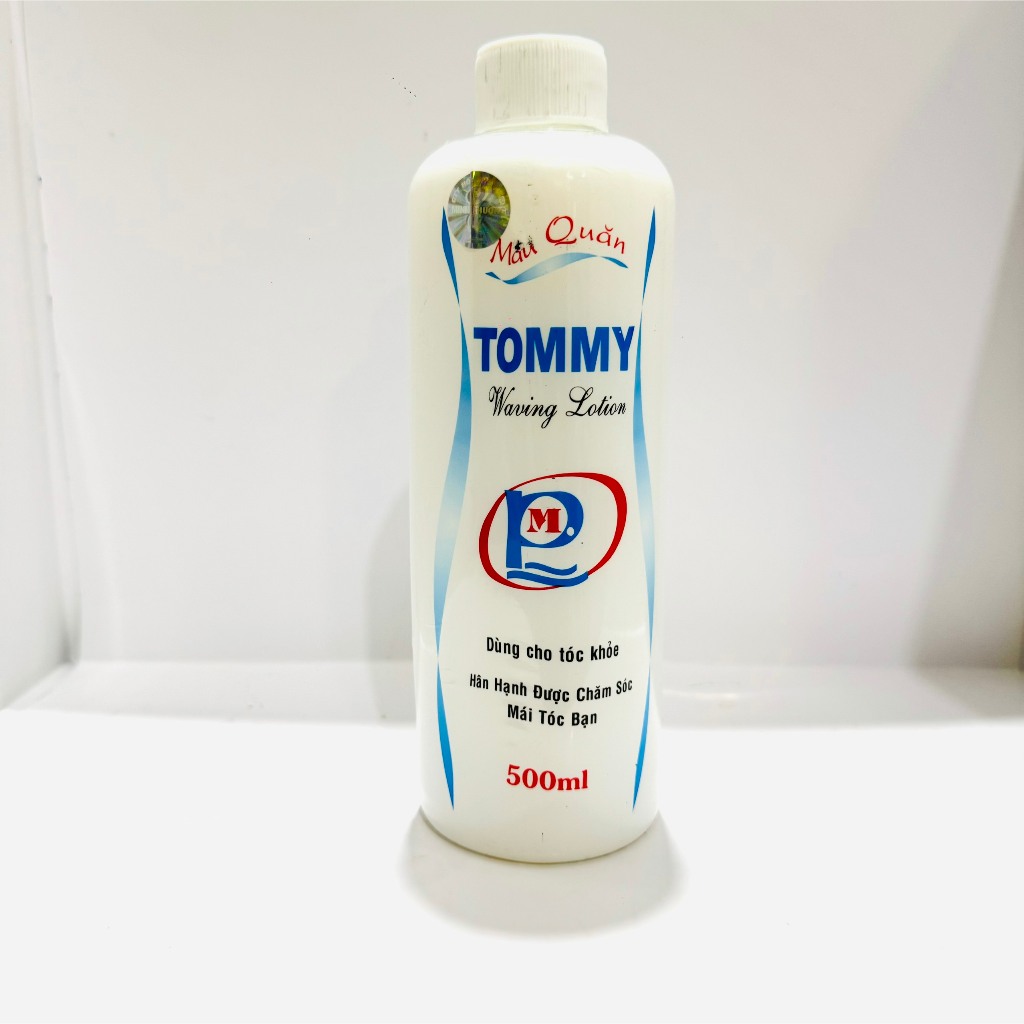 Dung dịch uốn lạnh Tommy   mau quoăn và siêu quăn - dạng chai 500ml hàng chính hãng 100%