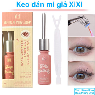 Keo dán mi giả, keo dán mi XIXI trong suốt, khô nhanh, chắc chắn, không gây kích ứng