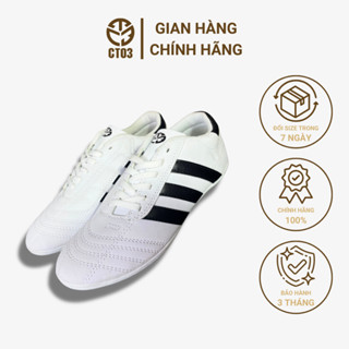 Giày đá bóng ba sọc CT3, giày đá banh sân cỏ nhân tạo, chất liệu cao cấp khâu toàn bộ đế