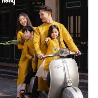 🥰 áo dài tết siêu phẩm sét áo dài cách tân mẹ bé gia đình cáo cấp đẹp sang chảnh. áo dài thiết kế chất đẹp cao cấ8p