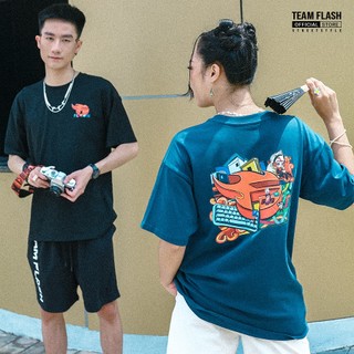Áo thun Flash Summer  - Black