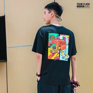 Áo thun Flash Summer  - Black