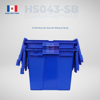 Sóng bít Nhựa Long Thành HS043-SB  (L606,2 x W402,98 x H364,8) mm