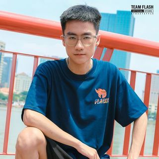 Áo thun Flash Summer - Xanh Navy