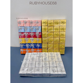Hộp đựng nhẫn giấy nơ bạc nhỏ xinh Rubyhouse68