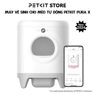 Nhà Vệ Sinh Cho Mèo Tự Động Petkit Pura X 2024 bản nâng cấp