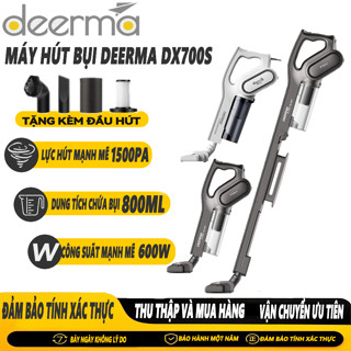 [GIAO HỎA TỐC] Máy Hút Bụi Cầm Tay DEERMA DX700S làm sạch mọi ngóc ngách Máy Hút Bụi Gia Đình Thiết kế 2 trong1