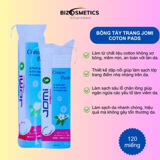 Bông tẩy trang Jomi Cotton Pads nhập khẩu Nhật Bản