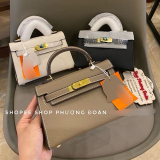 [KL19cm-21cm-22cm-25cm] Túi da mềm FULL BOX Khoá Vàng Vừa Plus HÀNG LOẠI 1 dày dặn quai bọc xốp đứng form