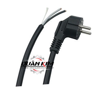Dây nguồn 3m - 9li phích cong đen