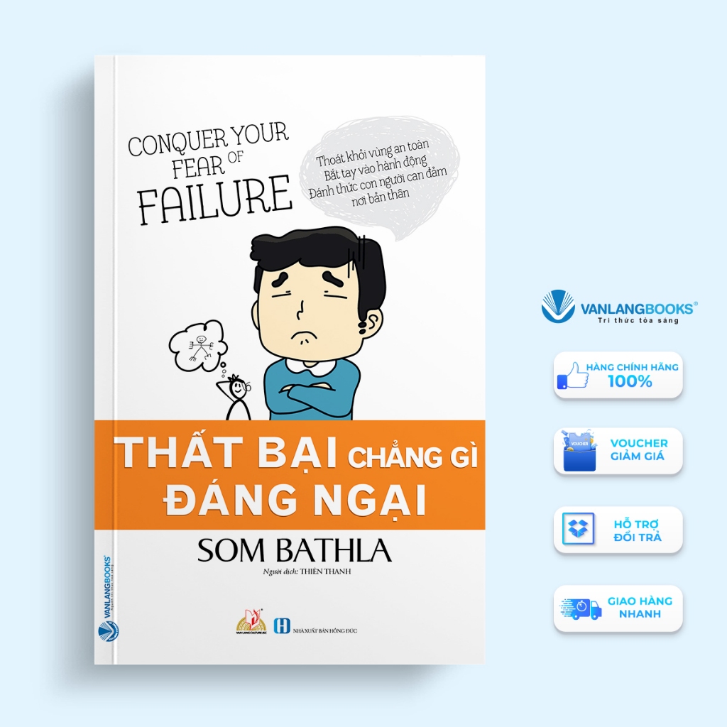Sách Thất Bại Chẳng Gì Đáng Ngại - Văn Lang