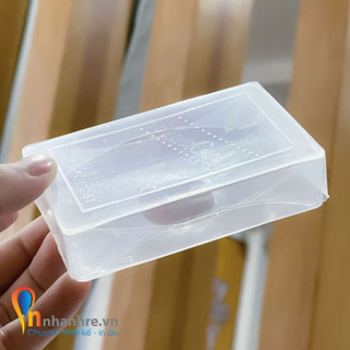 Combo 50,100 & 200 hộp nhựa đựng namecard, đựng card visit | danh thiếp kích thước 5,4x9cm - innhanhre.vn