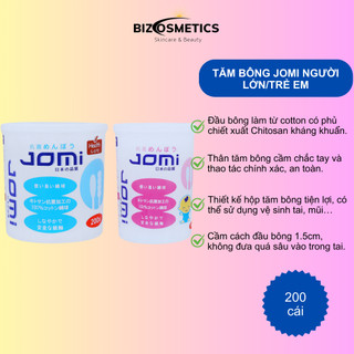 Tăm Bông Jomi cao cấp dành cho Người lớn và Trẻ em