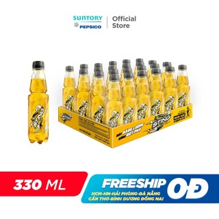 Thùng 24 chai nước tăng lực sting vàng