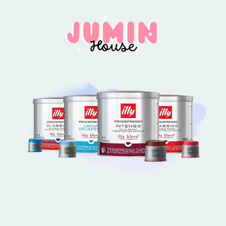 (illy machine) cà phê viên nén iperEspresso illy coffee 21 capsules