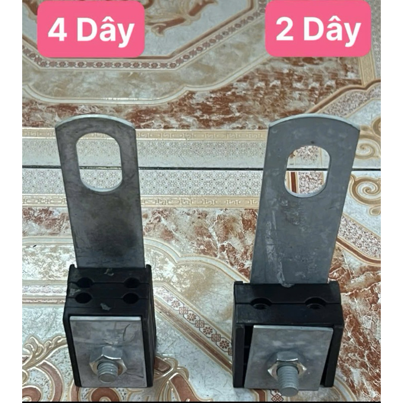 KẸP NGỪNG CÁP ABC 2 DÂY - 4 DÂY (LỖ 16-25)