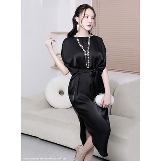 ĐẦM DƠI CỘT EO SANG TRỌNG-2694