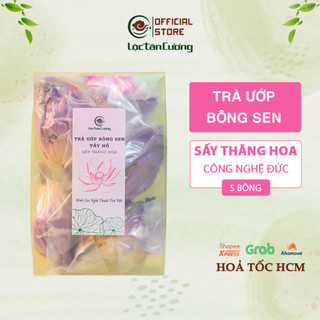 Trà ướp bông sen lộc tân cương sấy khô thăng hoa công nghệ đức