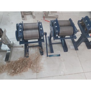 Máy thái bì thép quay tay- Máy cắt bì heo làm nem các loại- Máy thái da lợn bằng thép