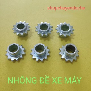 Nhông đề xe máy/ nhông củ đề xe máy chế máy quay, làm xiên nướng