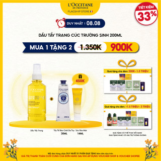 Dầu Tẩy Trang Chống Lão Hóa Cúc Trường Sinh Immortelle Precious Cleansing Oil 200ml