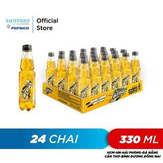 Thùng 24 Chai Nước Tăng Lực Sting Vàng (330ml/chai)