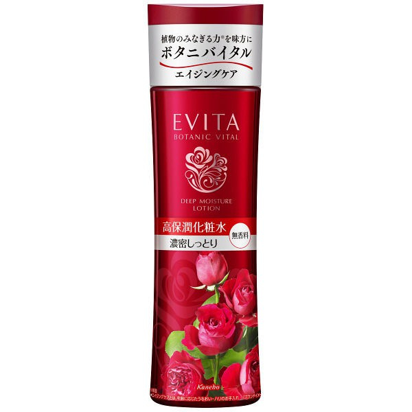 Nước hoa hồng chống lão hóa Evita Botanic Vital Deep moisture Lotion - Japan