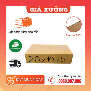20x10x5 1 Hộp carton đóng hàng