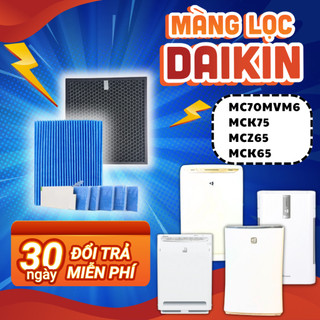 Màng lọc không khí daikin mck75, mc70tvm6, mcz65, màng than hoạt tính daikin, màng lọc hepa daikin