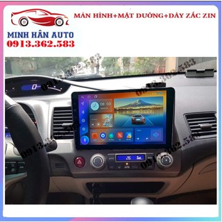 Bộ màn hình Android WIFI RAM 2G ROM 32G cho xe HONDA CIVIC 2007-2012, định vị GPS, ra lệnh giọng nói