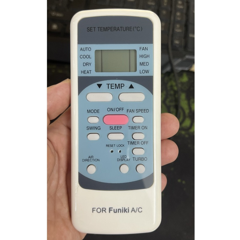 Remote Điều Khiển Điều Hòa Funiki TUBO 1 2 Chiều