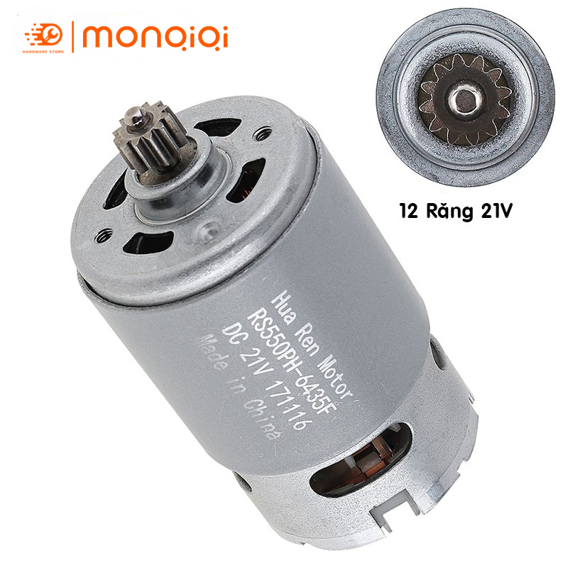 【🧡Rẻ】Motor 550 21v Công Suất Cao Chuyên Cho Máy Pin 21V