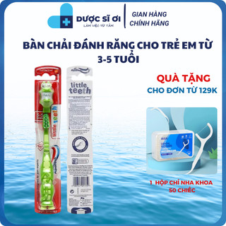 Bàn chải đánh răng Aquafresh Little Teeth - dành cho trẻ từ 3-5 tuổi,banchaidanhrang