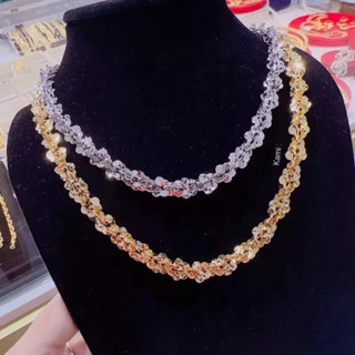 Dây chuyền xoắn hoa mai cọng LỚN 7 ly KAMI trang sức sỉ