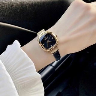 [Julius Official] Đồng hồ nữ Julius JA-863 dây da nâu