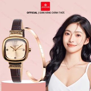 Đồng hồ nữ julius ja-863 dây da