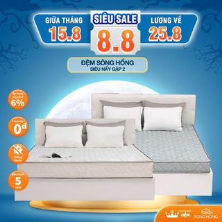 Đệm Sông Hồng siêu nẩy gập 2 - Bảo hành chính hãng 5 năm