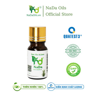 Tinh dầu thơm phòng Sả Java | NaDa Oils | khử mùi, sát khuẩn, đuổi côn trùng | được kiểm định bởi QUATEST3