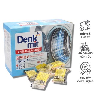 Viên tẩy lồng máy giặt Viên tẩy vệ sinh lồng giặt Denkmit hàng chuẩn Đức KABA